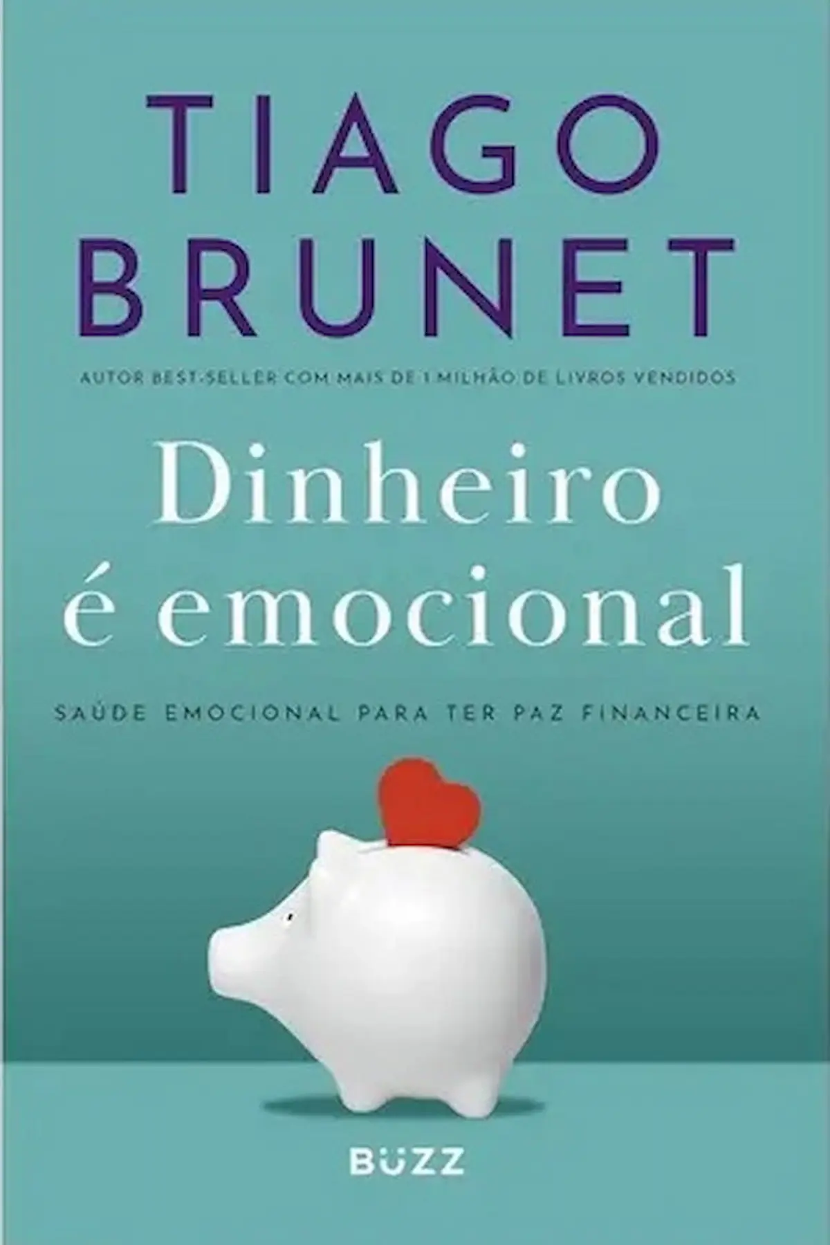 Capa do livro Dinheiro é Emocional - Tiago Brunet