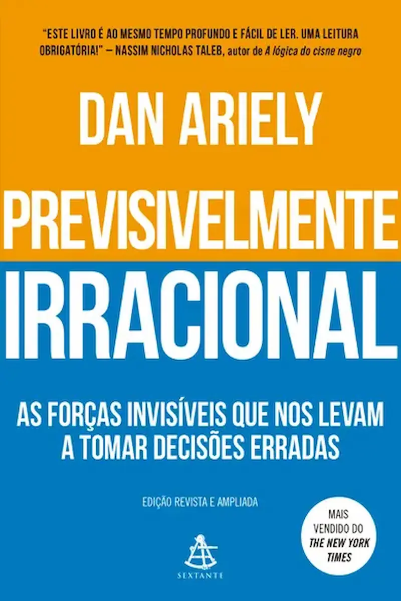 Capa do livro Previsivelmente Irracional